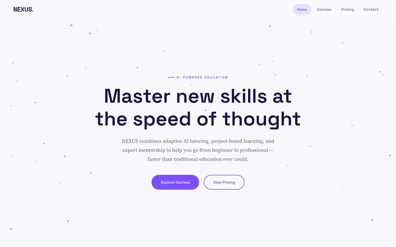 Nexus Education — Education / Training