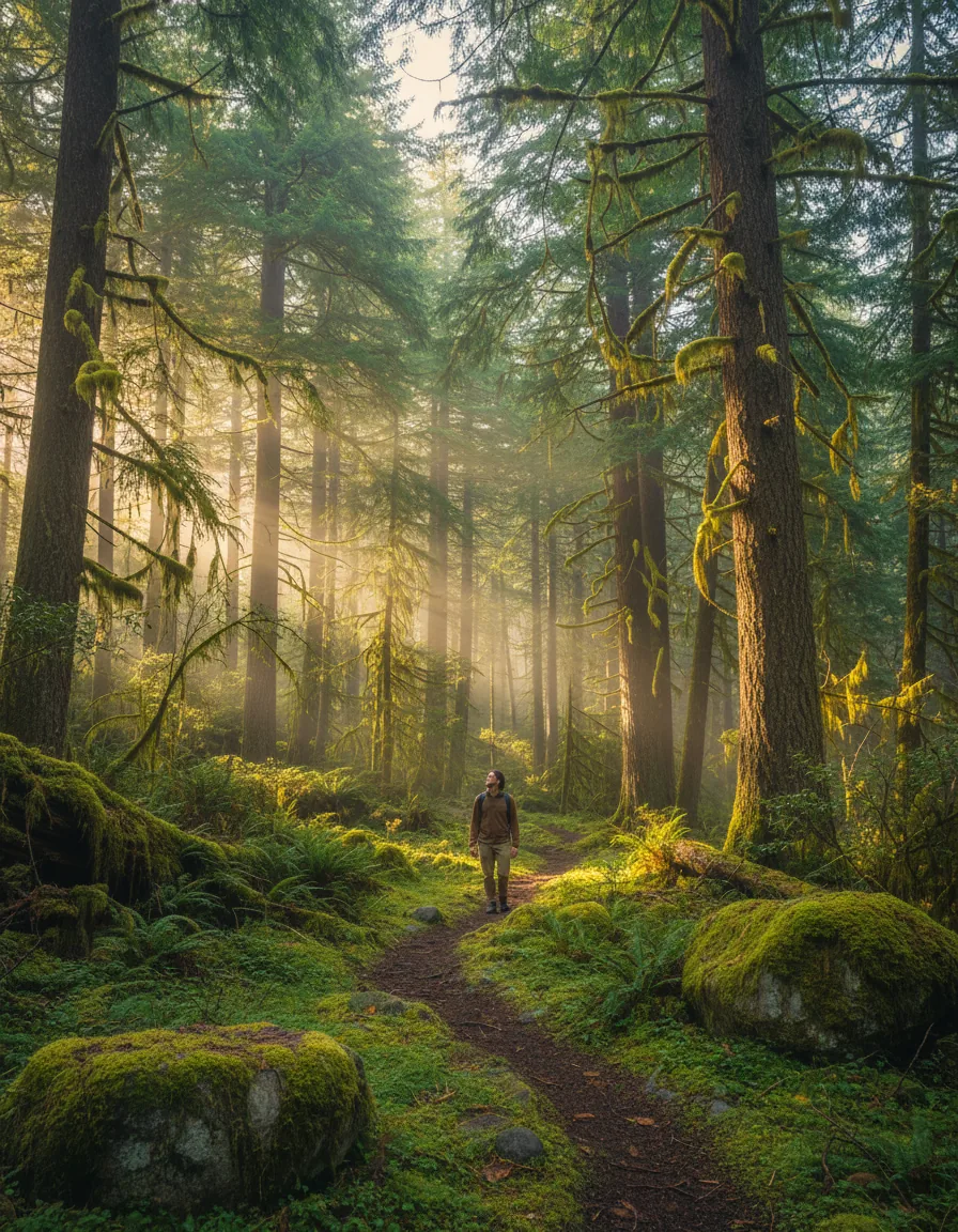 Guided walk through ancient pines